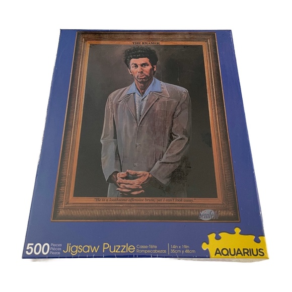Aquarius Other - NEW Sealed and Unopened Seinfeld Kramer 500 Piece Puzzle by Aquarius